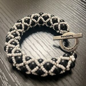 NEW Handmade Bracelet ,Toggle Clasp 7 ”